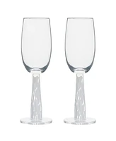 Anton Studio Designs Bjorn Champagne Flutes, Set of 2