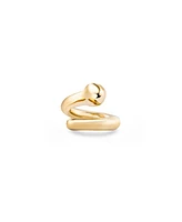 UNOde50 18K Gold and Silver Plated Metal Alloy Ring