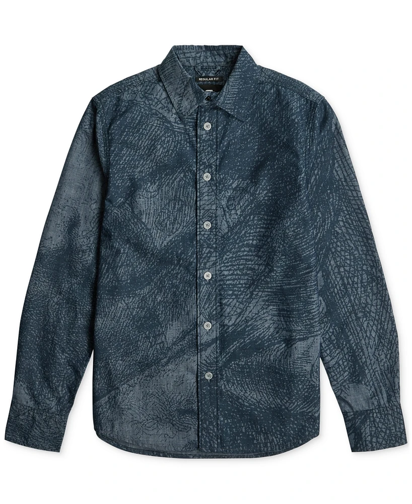 G-Star Raw Men's Textured Denim Shirt