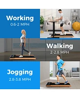 3-in-1 Walking Pad with Remote Control and Smart App for Home and Office Use