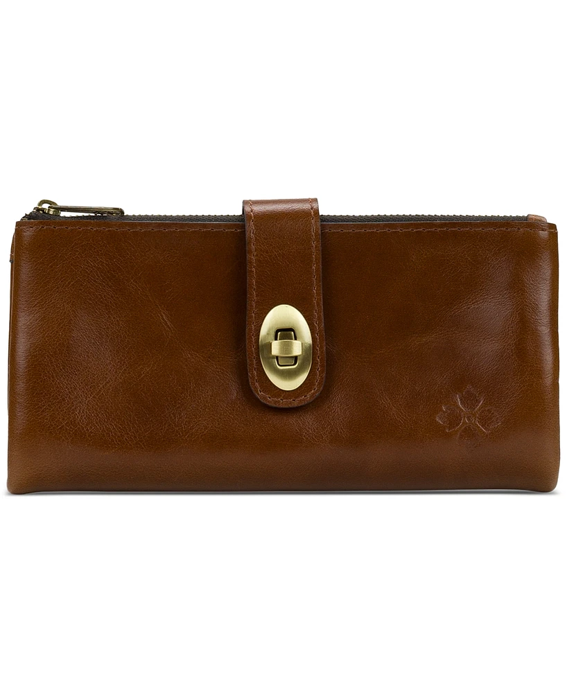 Patricia Nash Annesley Leather Wristlet