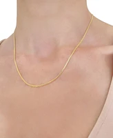 18" Bismark Link Chain Necklace (1-1/2mm) in 14k Gold