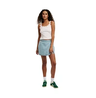 Women's Cotton On Wrapped Denim Mini Skirt