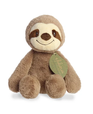 ebba Large Silas Sloth Eco Eco-Friendly Baby Plush Toy Brown 12.5"