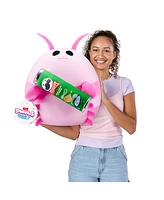 Snackles Zuru Large Pink Hippo and Pringles Soft Plush Toy