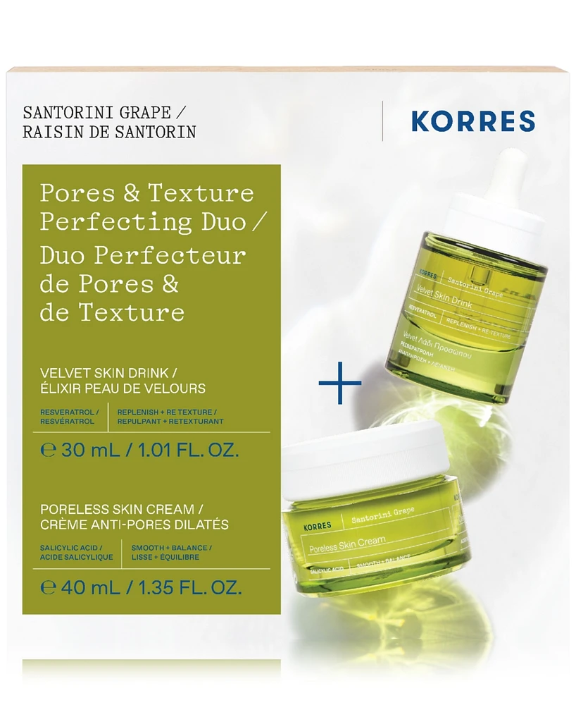 Korres 2-Pc. Santorini Grape Pores & Texture Perfecting Skincare Set