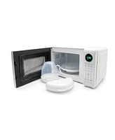 Nostalgia 0.7 Cubic Feet Retro Microwave Oven