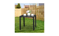 Slickblue Fashionable and Simple Wrought Iron Side Table
