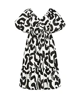 City Chic Plus Jana Print Dress