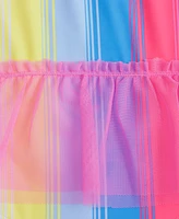 Epic Threads Toddler And Little Girls Striped Tutu One-Piece Swimsuit, Exclusively at Macy's