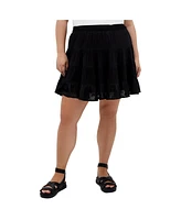 City Chic Plus Ebony Skirt