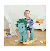 Slickblue Baby Rocking Horse for Ages 3 to 6 Years Safe and Engaging Ride-On Toy for Kids