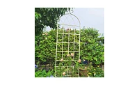 Slickblue 4-Pack Metal Garden Trellis Durable Support for Climbing Plants and Vines