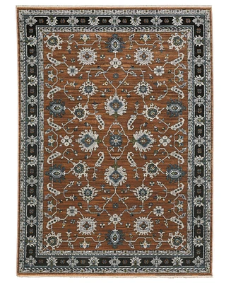 Oriental Weavers Keira KEI05 2'3"x7'6" Runner Area Rug