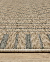 Oriental Weavers Echo ECH01 3'3"x5' Area Rug