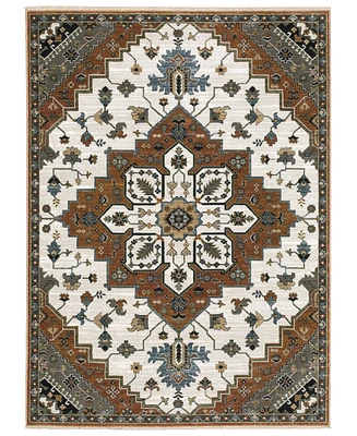 Oriental Weavers Keira KEI03 2'3"x7'6" Runner Area Rug