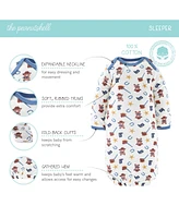 The Peanutshell Baby Boys Newborn Layette Gift Set for Baby Girls, Blue Red Yellowstone, 16 Essential Pieces