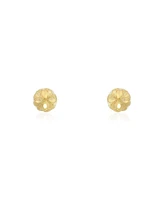 The Lovery Sparkle Cut Ball Stud Earrings 14K Gold