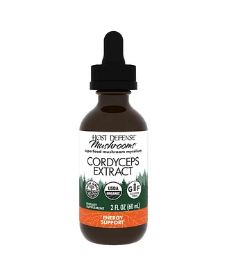 Host Defense Cordyceps Extract - Immune & Energy Support Supplement - Kidney Health Supplement with Cordyceps