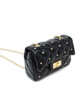 Tiny Treats + Zomi Gems Girls Classic Quilted Stud Handbag