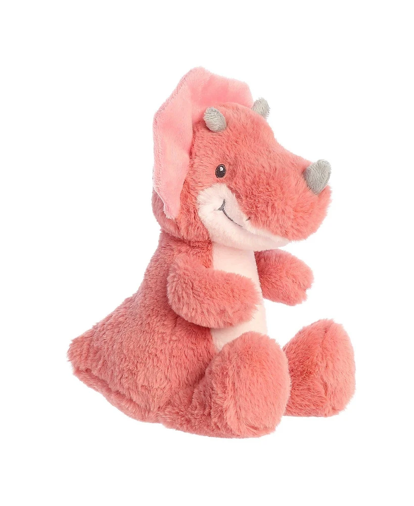 ebba Medium Tai Tricera Eco Eco-Friendly Baby Plush Toy Pink 12"