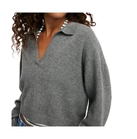 Cotton On Women's Luxe Collar Sweater