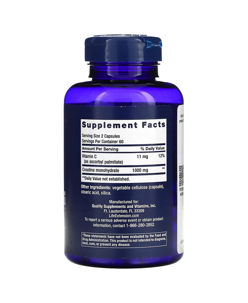 Life Extension Creatine Capsules