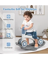 Hongge 3 in 1 Rocking Horse with Detachable Balance Board and Seat