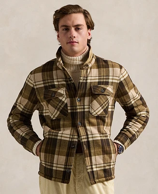 Polo Ralph Lauren Men's Plaid Fleece Shirt Jacket