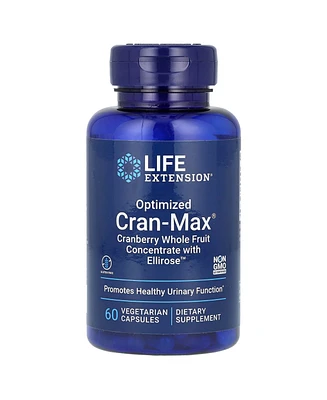 Life Extension Optimized Cran-Max Cranberry Whole Fruit Concentrate With Ellirose