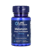 Life Extension Melatonin 6 Hour Timed Release mcg