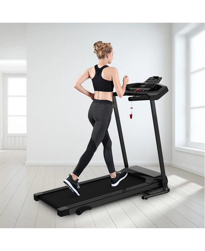 Streamdale Furniture Ultimate Home Fitness Compact, Customizable Folding Treadmill with Enhanced Comfort