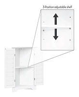 RiverRidge Home 25.25" Two-Door Corner Cabinet