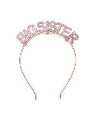 Sweet Wink Child Girl's Pink Big Sister Headband