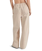 Steve Madden Women's Minorca Striped Drawstrings Pants