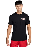 Nike Men's Short Sleeve Crewneck Reverb Logo Graphic T-Shirt