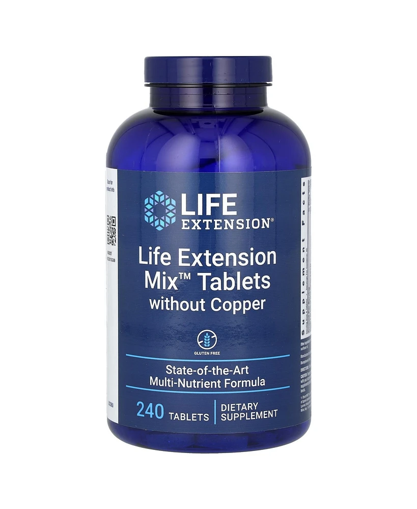 Life Extension Mix Tablets Without Copper