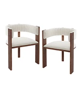 Boyel Living Wooden dining chairs set of 2 Dining room chair for kitchen, home, living room