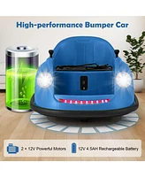 Hongge 12V Electric Kids Ride on Bumper Car Battery Powered Bumping Car with Remote Control