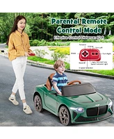 Hongge 12V Powered Car Kids Ride-on Racer Car Licensed Bentley Bacalar