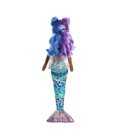 Aurora Large Flutter Fashion Sparkles Aurelia Sea Sparkles Enchanting Plush Toy Blue 17"