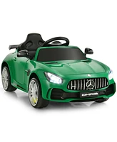 Hongge 12V Licensed Mercedes Benz Kids Ride-On Car with Remote Control-Green