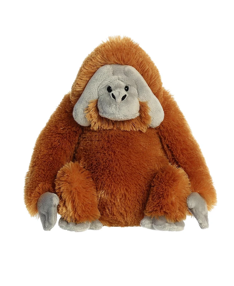 Aurora Medium Orangutan Destination Nation Adventurous Plush Toy Orange 12"