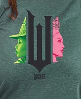 Hybrid Apparel Plus Size Wicked Elphaba Glinda Graphic Pullover T-Shirt