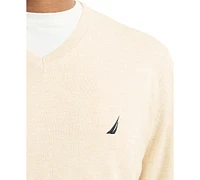Nautica Men's Navtech Performance Classic-Fit Soft V-Neck Sweater
