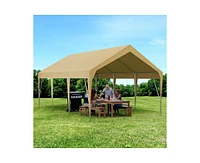 gaomon Carport Canopy 13'x20' Heavy Duty Car Canopy Outdoor Storage Shed Uv Resistant Waterproof Portable Garage for Car, Party