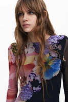 Desigual Women's Floral midi dress