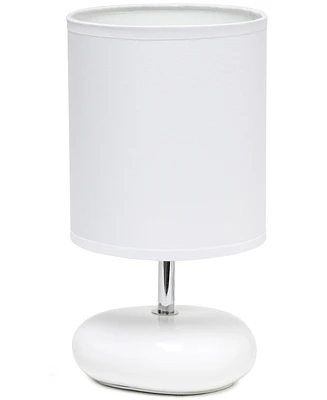 Creekwood Home 10.24" Traditional Mini Round Rock Table Lamp