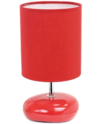 Creekwood Home 10.24" Traditional Mini Round Rock Table Lamp