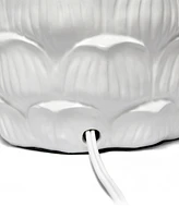 Lalia Home 28" Tall Coastal Seashell Traditional Table Lamp